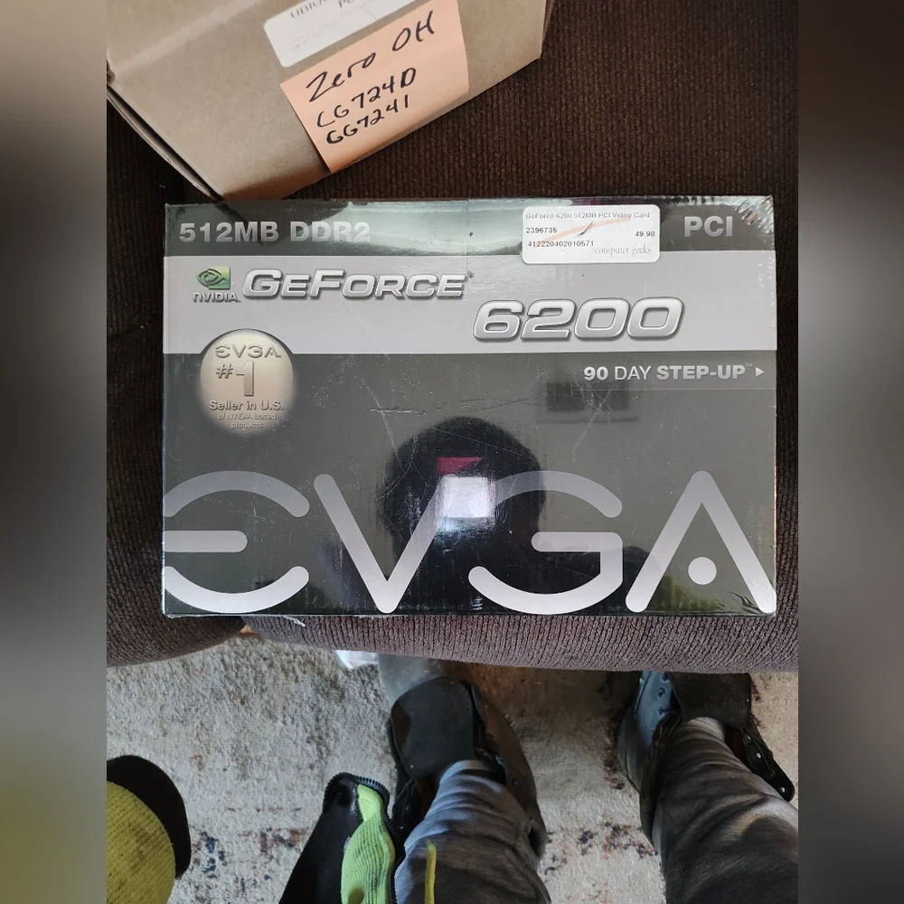 EVGA GeForce 6200 Graphics Card - Black